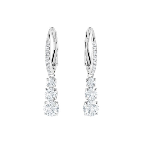 Swarovski Attract Crystal Trilogy Round Drop Earrings 5416155
