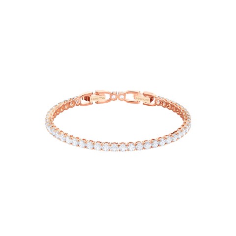 Swarovski Crystal Rose Gold Tone Tennis Bracelet 5464948