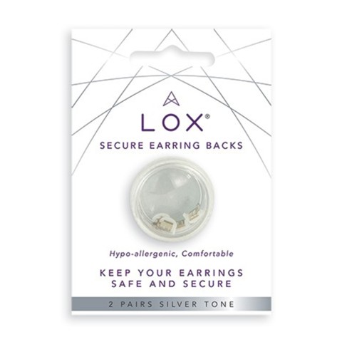 Lox Silver Earring Backs