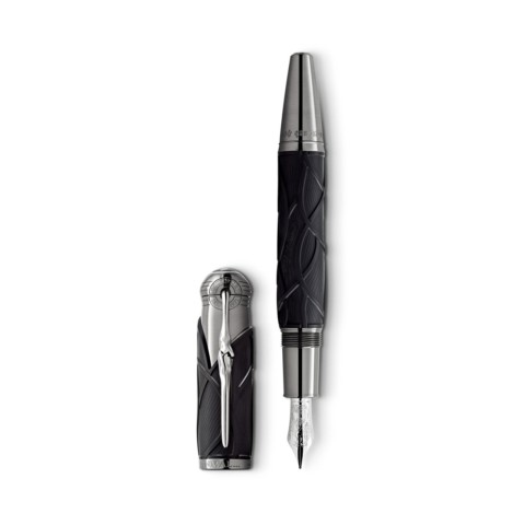 Montblanc Writers Edition Homage to the Brothers Grimm Limited Edition Brown Fountain Pen MB128362 - Medium Nib