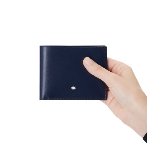 Montblanc Meisterstuck 6CC Blue Ink Wallet 131692