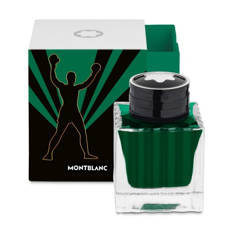 Montblanc Great Characters Muhammad Ali Green Ink Bottle 50ml 130298