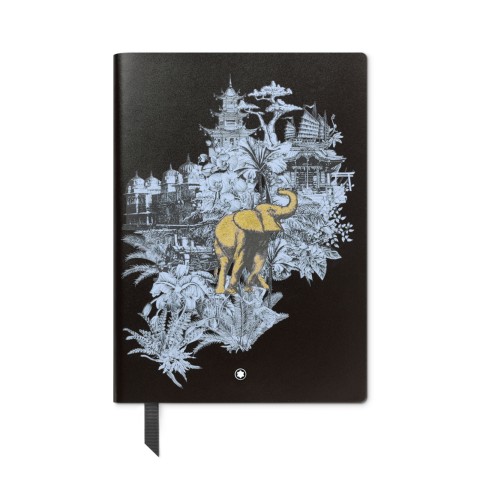 Montblanc Meisterstuck 'Around the World in 80 Days' Brown lined Medium Notebook MB130289