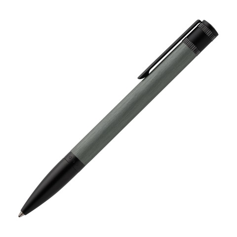 Hugo Boss Explore Brushed Grey Ballpoint Pen HST0034H