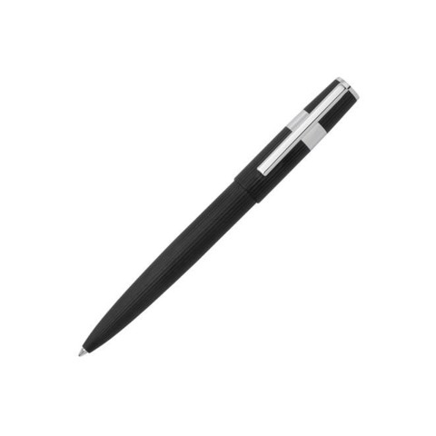 Hugo Boss Gear Pinstripe Ballpoint Pen HSV2854A Black/ Chrome