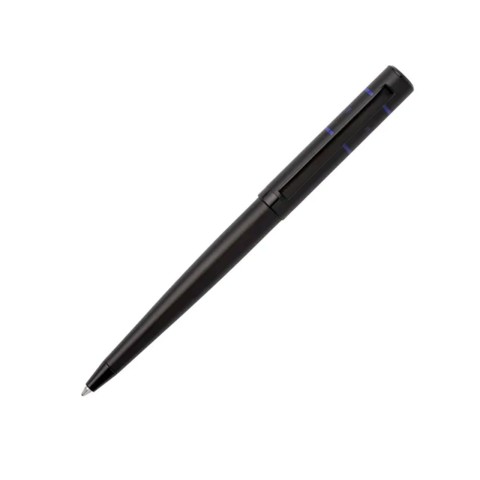 Hugo Boss Ribbon Matrix Ballpoint Pen HSC2414L Black/ Blue