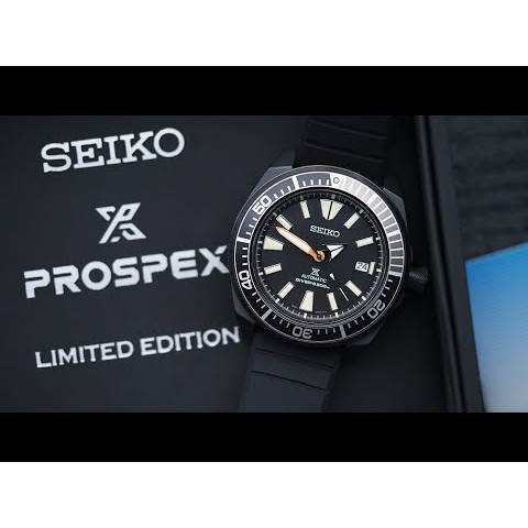 Seiko Prospex Black Series "Samurai" Mens Watch SRPH11K1
