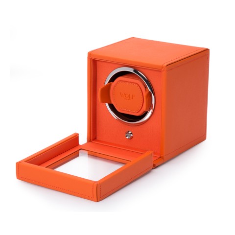Wolf Cub Single Watch Winder With Cover 461139