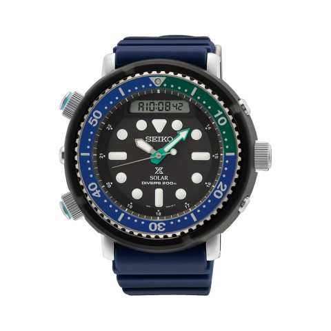 Seiko Prospex “Tropical Lagoon” Special Edition Hybrid Diver’s 48mm Mens Watch SNJ039P1