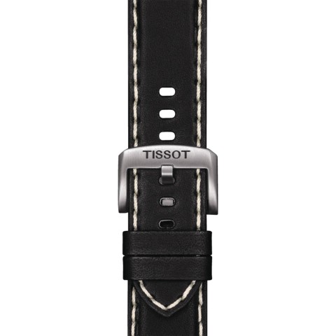 Tissot Supersport Black Dial Black Strap Mens Watch T1256171605100 Front