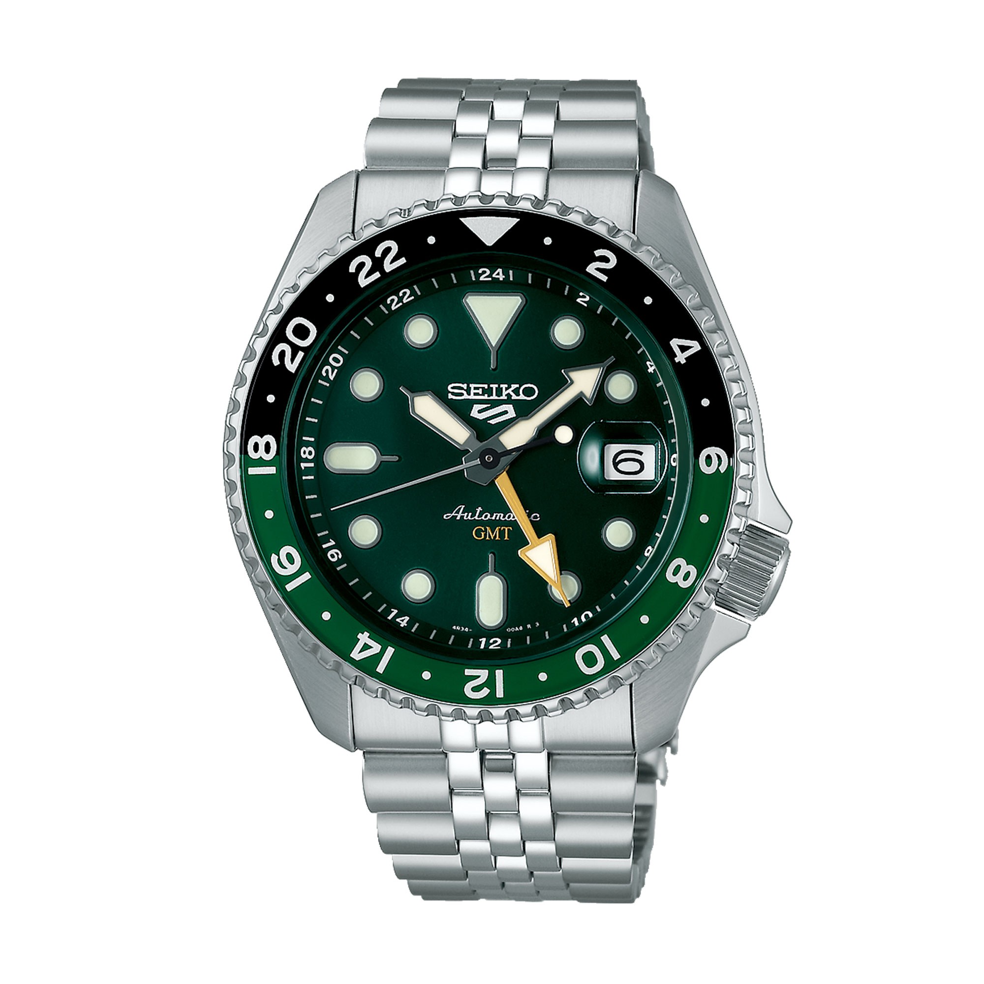 【元箱、保証書付属】seiko sport 5 gmt 元箱、保証書付属】seiko sport 5 gmt