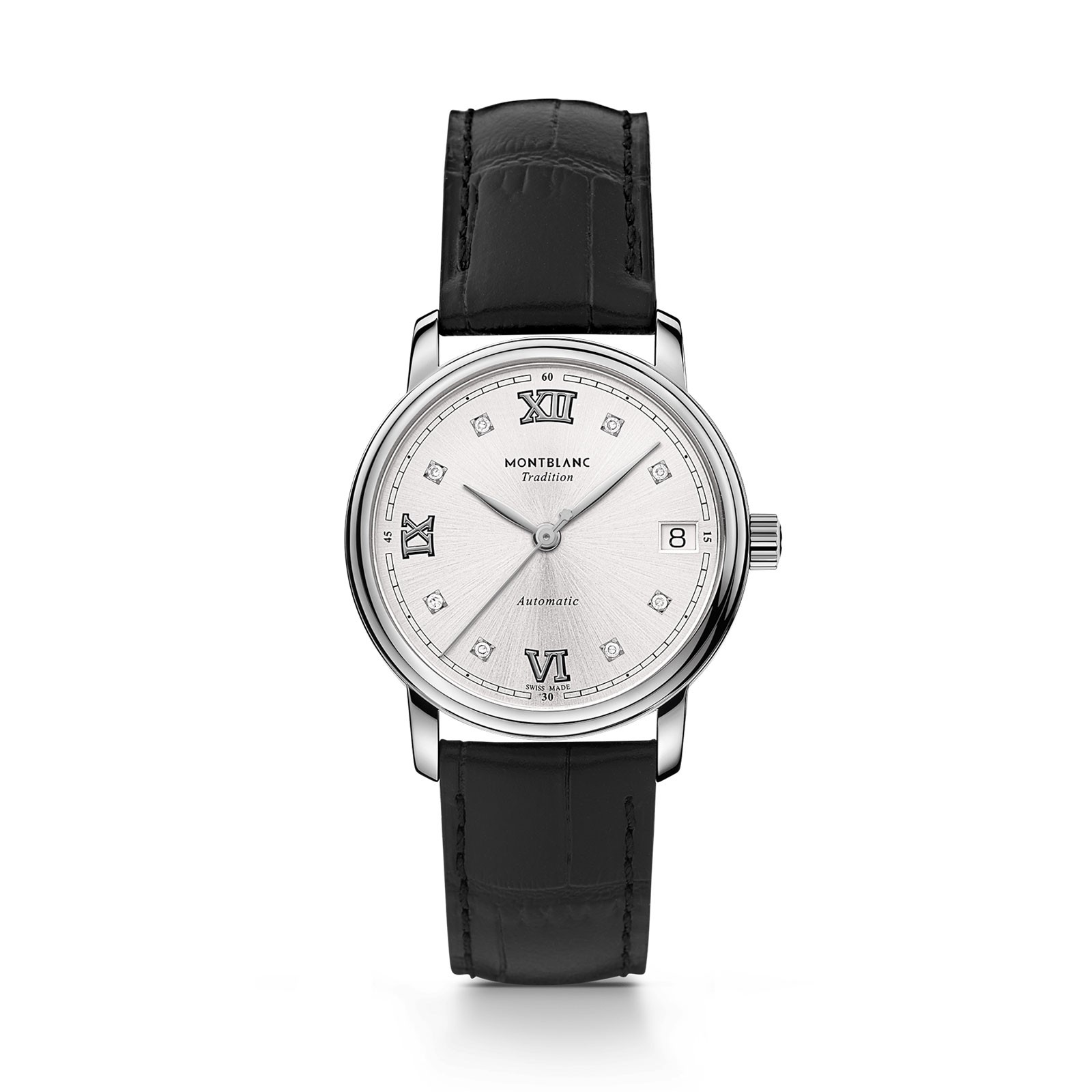 Montblanc Tradition Automatic Date 32mm Mens Watch MB128689