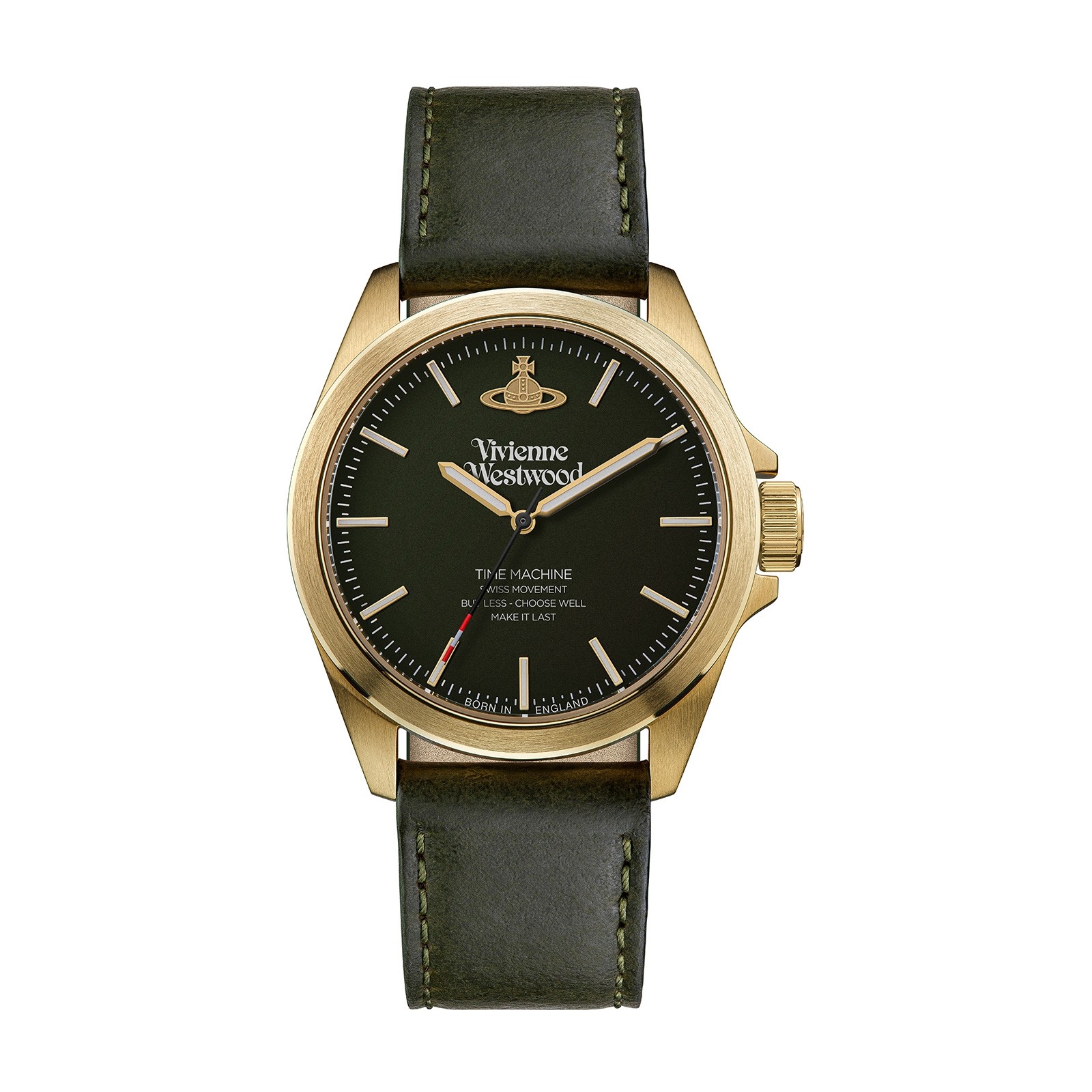 Vivienne Westwood Time Machine ブラックゴールド Vivienne Westwood Camden Mens Watch VV063GRGD