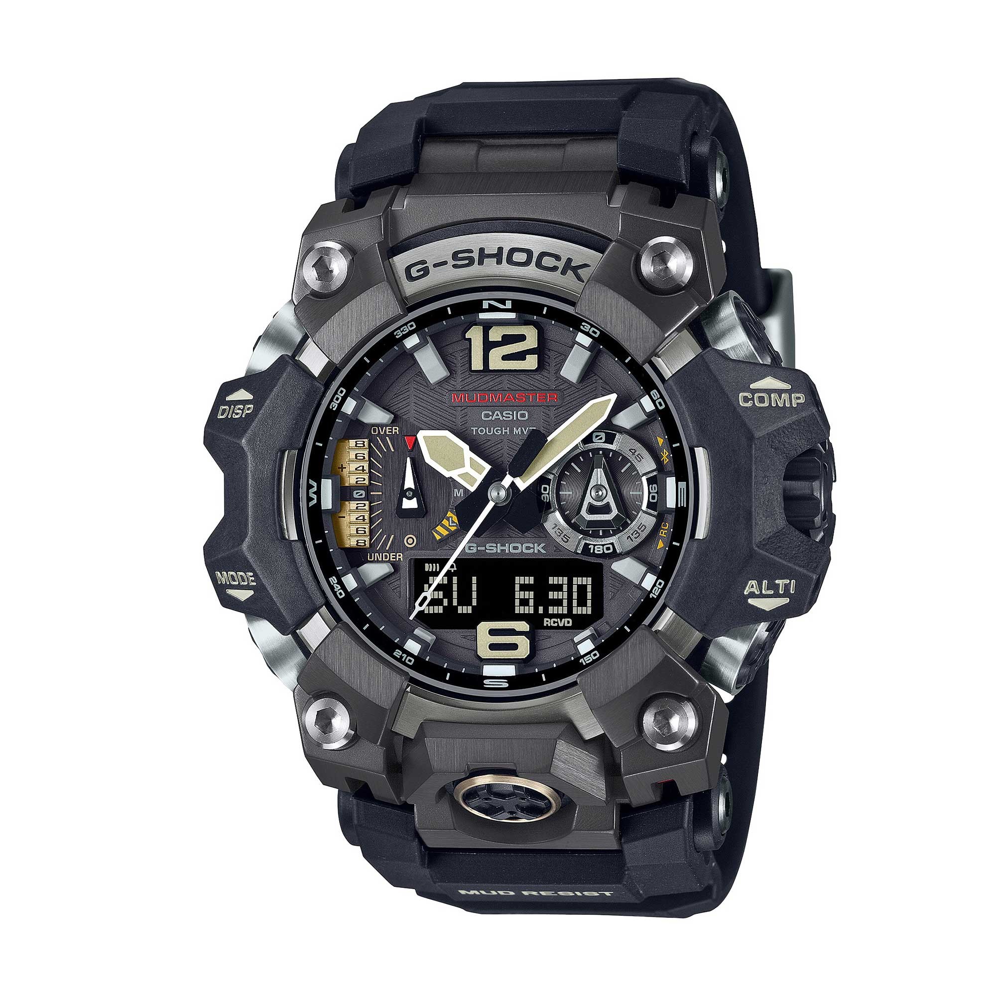 【G-SHOCK】gwg-b1000 GWG-B1000 MASTER OF G G-Shock Mudmaster 58.7mm Men's Watch GWG-B1000-1AER