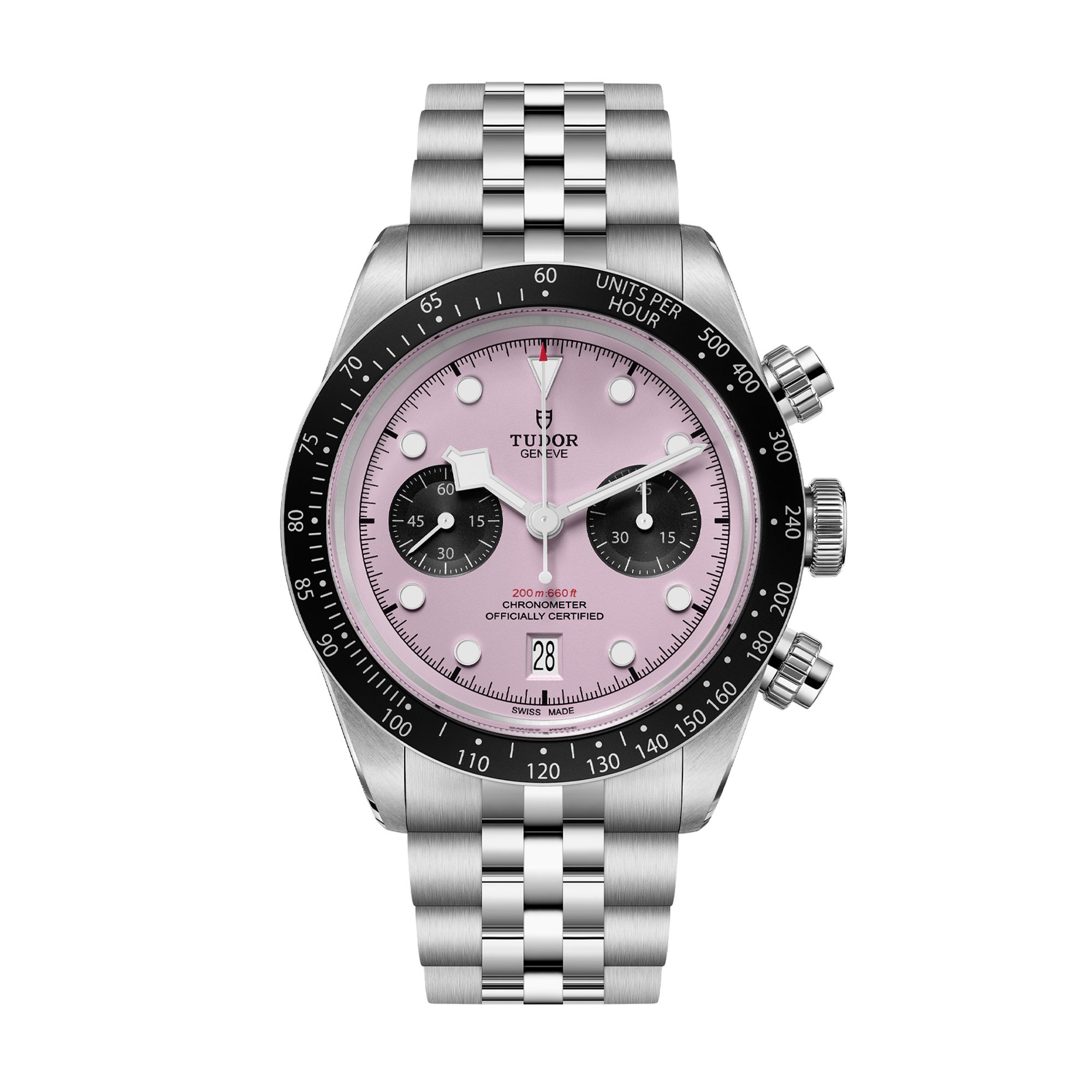 TUDOR Black Bay Chrono Limited Edition Pink Dial 41mm Mens Watch