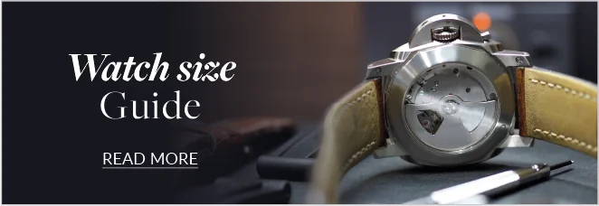 Watch SizeGuide Watch Size Guide