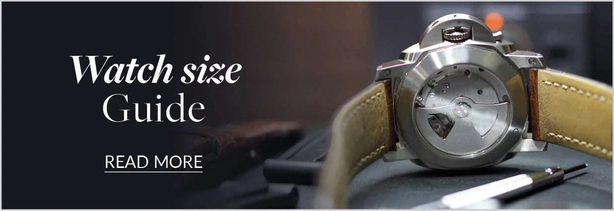 Watch SizeGuide Watch Size Guide