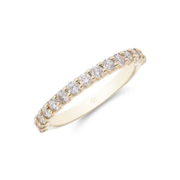 18ct Yellow Gold Brilliant Cut 0.53ct Diamond Eternity Ring