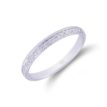 18ct White Gold Brilliant Cut 7 Stone 0.75ct Diamond Eternity Ring