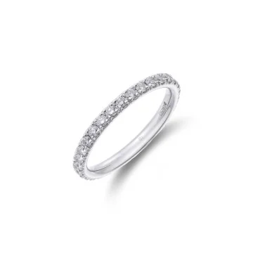 Platinum Oval Cut 0.75ct Diamond Halo Solitaire Ring 