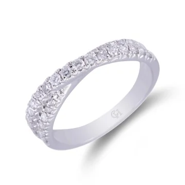 Sterling Silver Yellow Gold Plated Multilayered Bead Ring