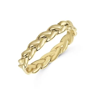 9ct Yellow Gold 4mm Celtic Wedding Ring
