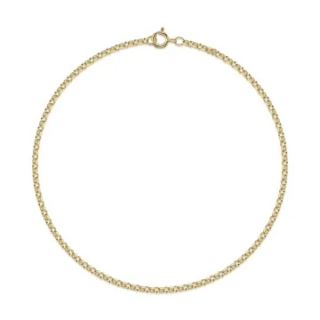 9ct Yellow Gold Belcher Gents Bracelet 