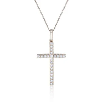 9ct Yellow Gold Brilliant Cut 0.50ct Diamond Pendant