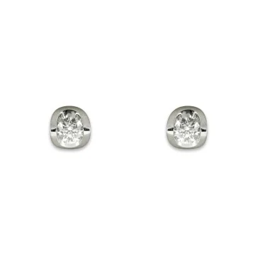 18ct White Gold Brilliant Cut 0.40ct Diamond Stud Earrings