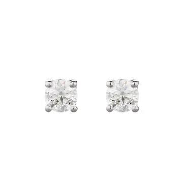 18ct White Gold Brilliant Cut 1.50ct Diamond Stud Earrings