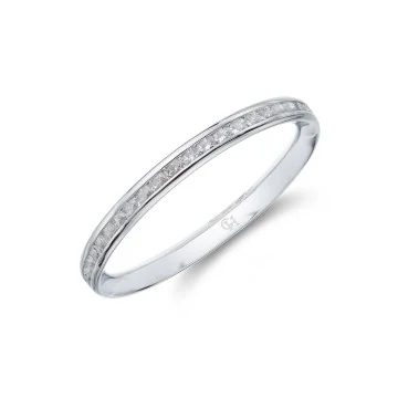 9ct Yellow Gold Freshwater Bouton Link Ring