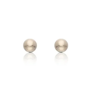 9ct Yellow Gold Small Ball Stud Earrings