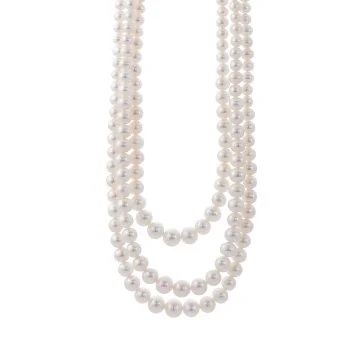 14ct Yellow Gold Freshwater Pearl Necklet