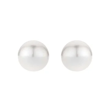 9ct Yellow Gold Pearl 9-9.5mm Stud Earrings