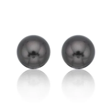 18ct White Gold Tahiti 10-11mm Pearl Earrings