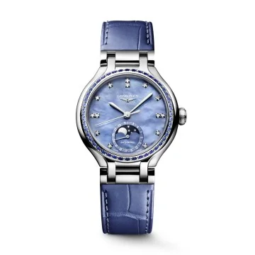 Longines PrimaLuna Moonphase 34mm Ladies Watch L8.126.0.97.2