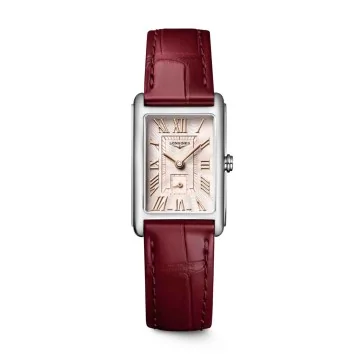 Longines DolceVita Ivory Rose 20.8mm x 32mm Quartz Ladies Watch L5.255.4.28.2