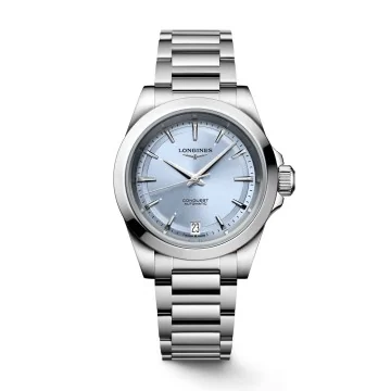 Longines Conquest 34mm Automatic Ladies Watch L34304926
