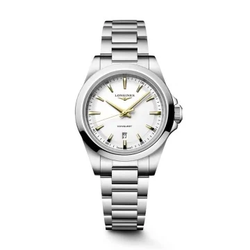 Longines Conquest Quartz 30mm Watch L3.350.4.12.6
