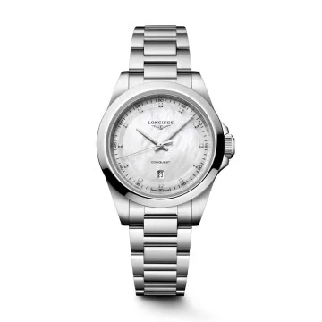 Longines Conquest 30mm Quartz Watch L3.350.4.87.6