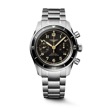 Longines Spirit Pilot Flyback 39.50mm Watch L3.721.4.53.6