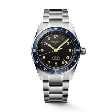 Longines Spirit Zulu Time 39mm GMT Watch L3.802.4.60.6