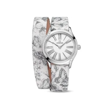 Pre-Owned OMEGA De Ville Mini Trésor Quartz 26mm Ladies Watch 428.17.26.60.04.002