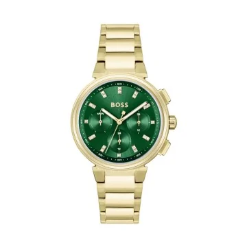 BOSS One Green Chronograph Ladies Watch 1502679