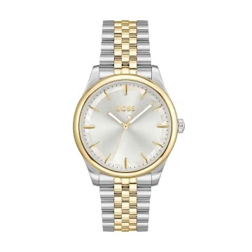 BOSS Graceful Quartz 36mm Gold Tone Stainless Steel Ladies Watch 1502779