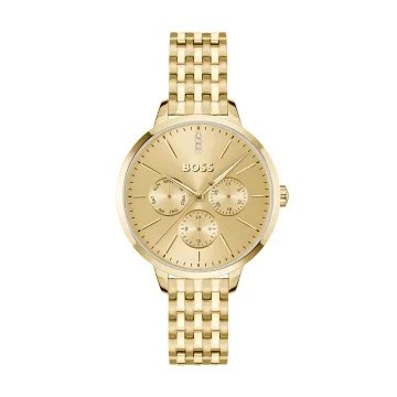 BOSS Symphony Quartz 38mm Stainless Steel and PVD Yellow Gold Ladies Watch 1502782