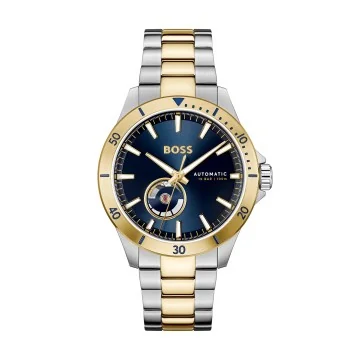 BOSS Troper Automatic 42mm Stainless Steel and Yellow Gold PVD Men's Watch 1514201