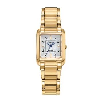 Citizen L Bianca Gold Tone 22mm Ladies Watch EW5600-52D