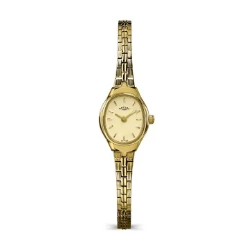 Rotary 1895 Gold Tone Watch RLB10048/03