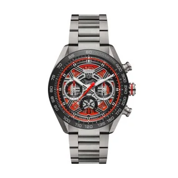 TAG Heuer Carrera Chronograph Extreme Sport Automatic 44mm Titanium Limited Edition Mens Watch CBU2082.BF0007
